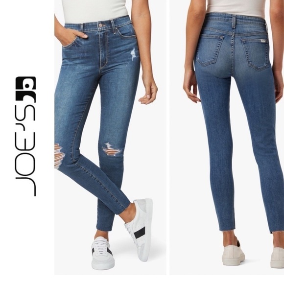 Joe’s Skinny Ankle Distressed Keagan 29 - Picture 1 of 11